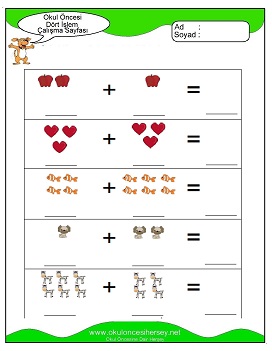 İşlemler yaprak test